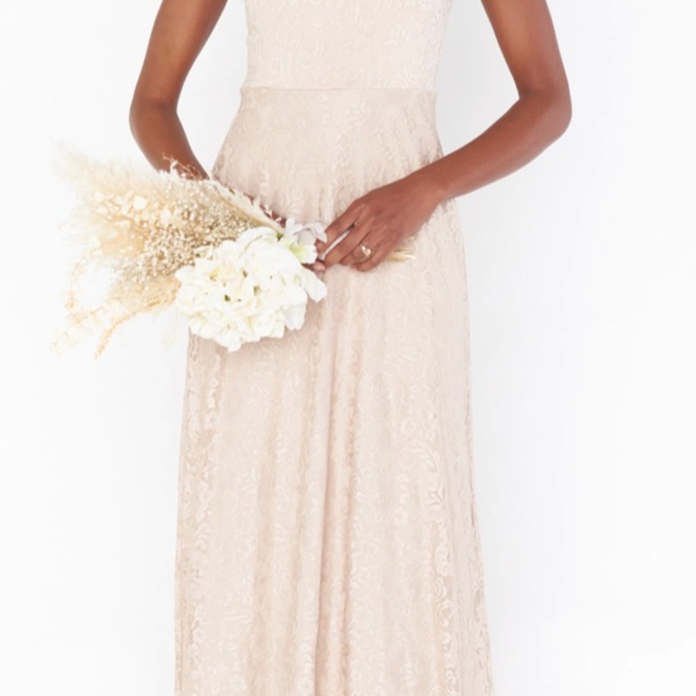 Lauren tie maxi dress